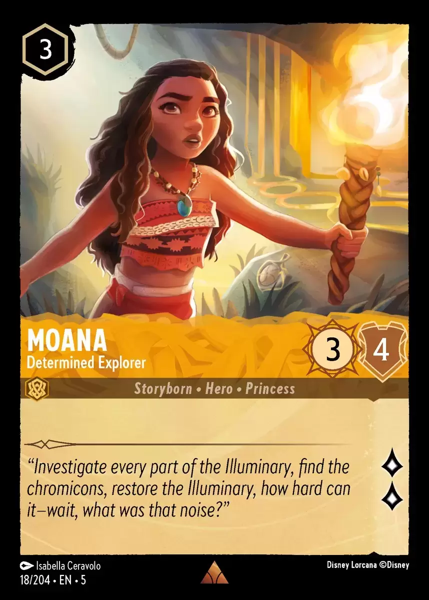 Shimmering Skies - Moana - Determined Explorer