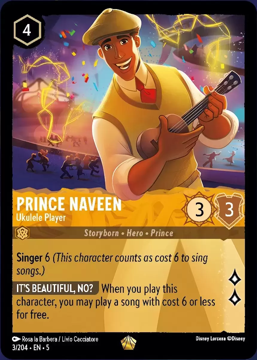 Shimmering Skies - Prince Naveen - Ukulele Player