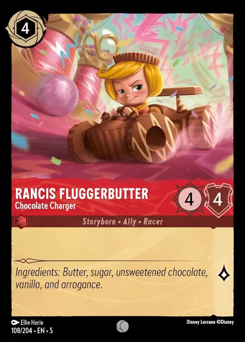 Shimmering Skies - Rancis Fluggerbutter - Chocolate Charger
