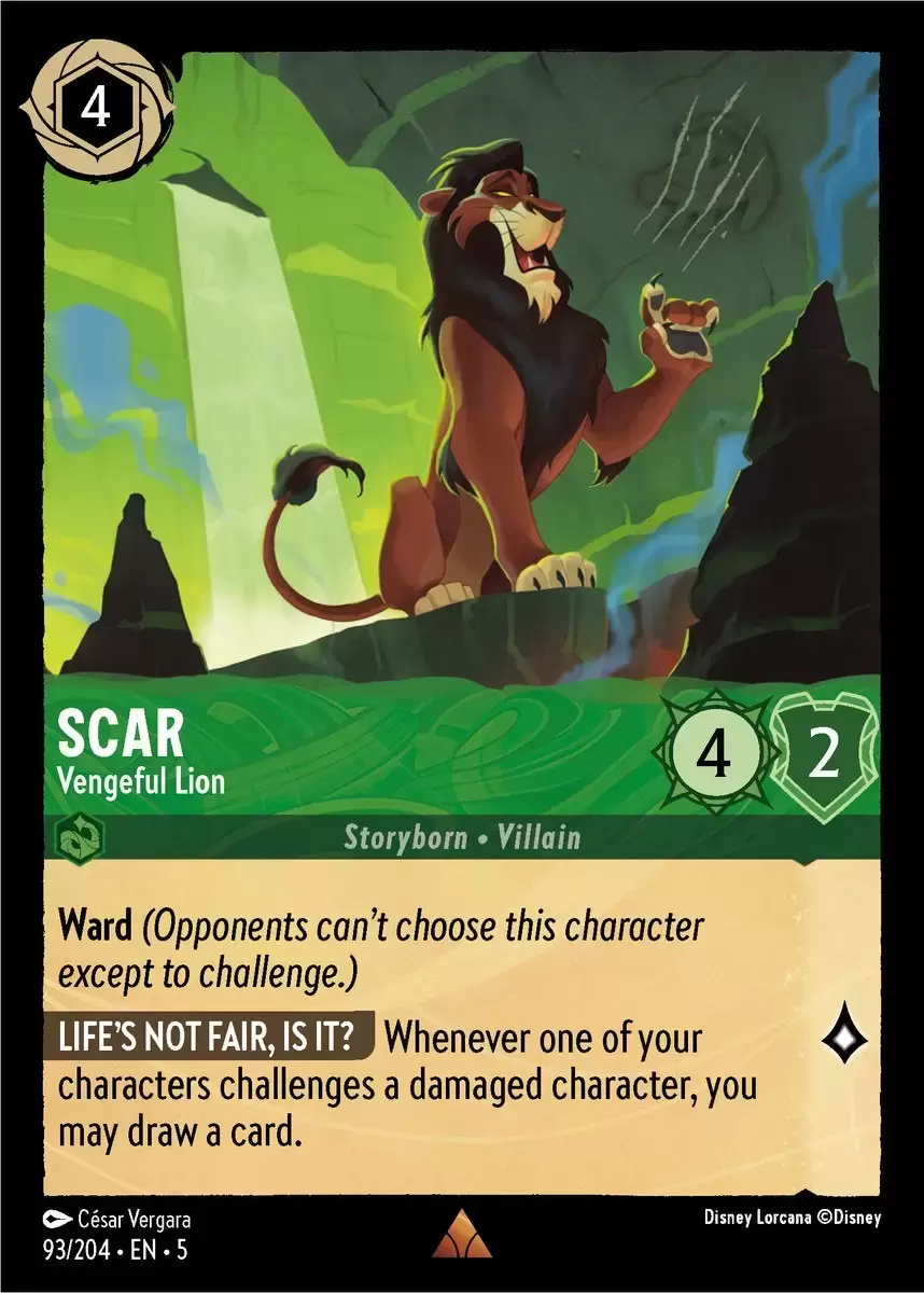 Shimmering Skies - Scar - Vengeful Lion