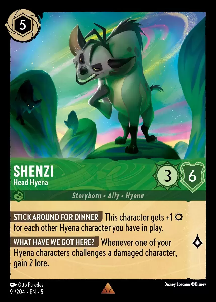 Shimmering Skies - Shenzi - Head Hyena