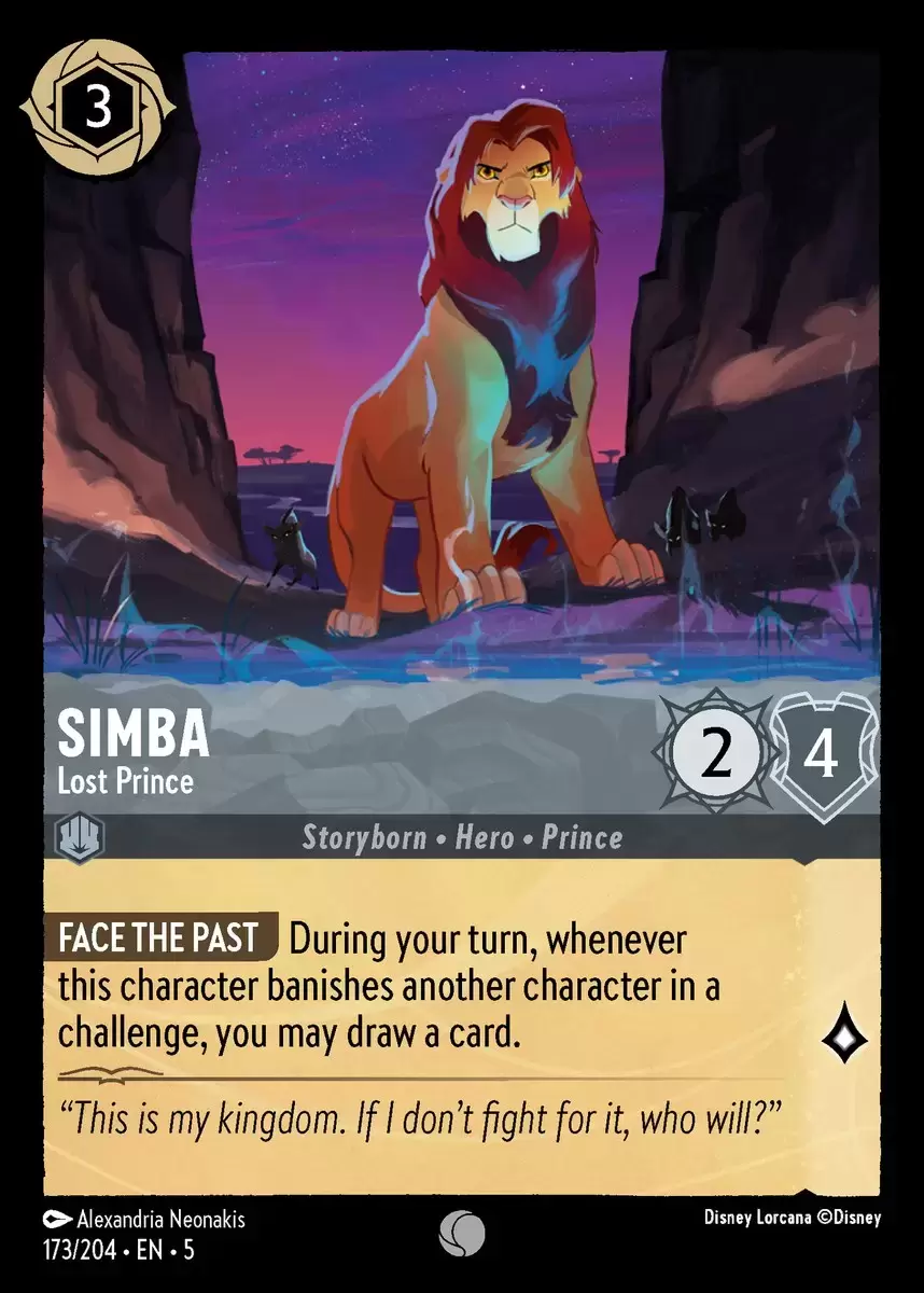 Shimmering Skies - Simba - Lost Prince