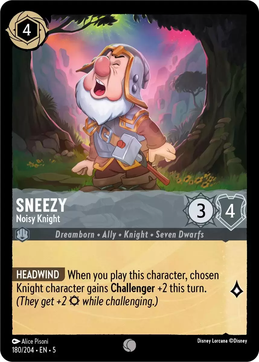 Shimmering Skies - Sneezy - Noisy Knight