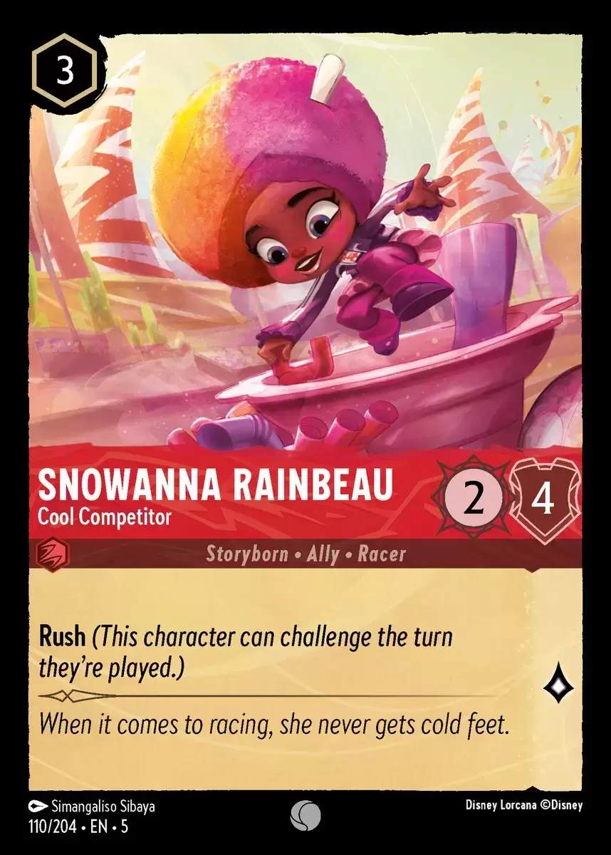 Shimmering Skies - Snowanna Rainbeau - Cool Competitor