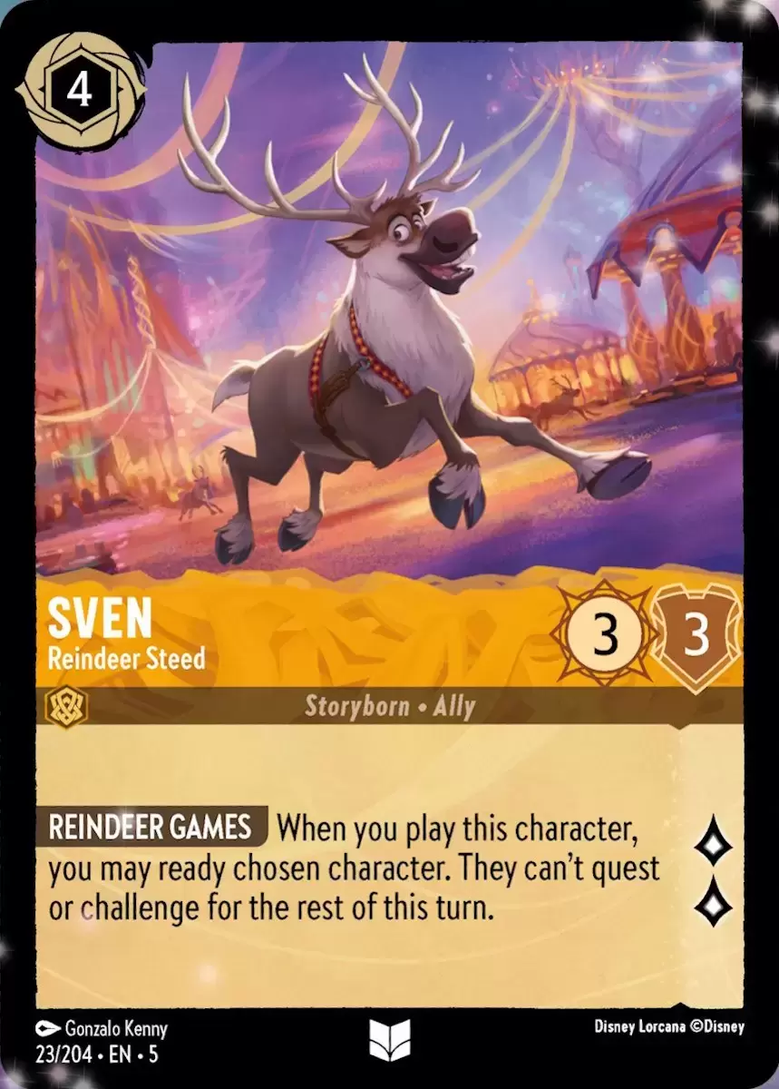 Shimmering Skies - Sven - Reindeer Steed