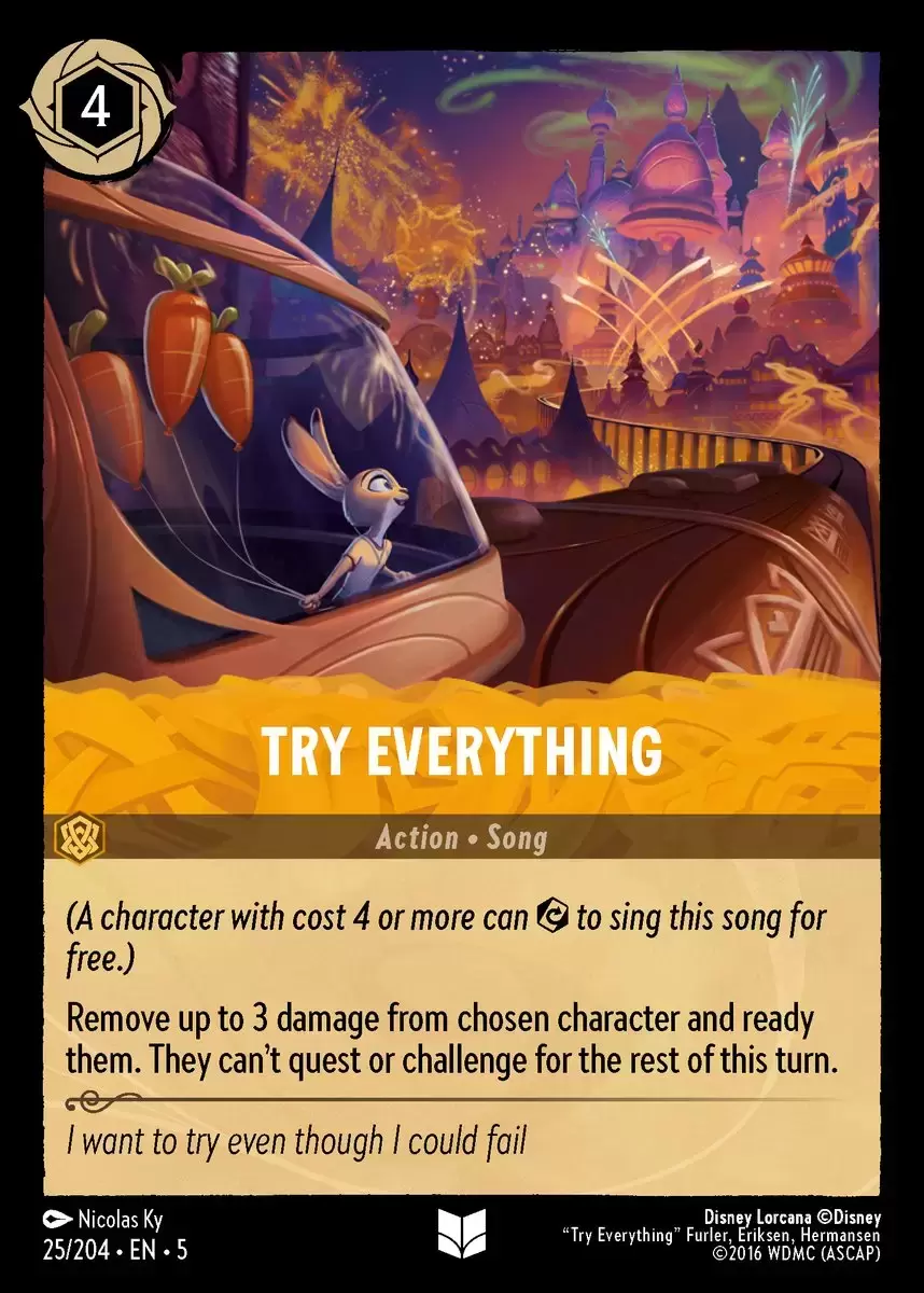 Shimmering Skies - Try Everything