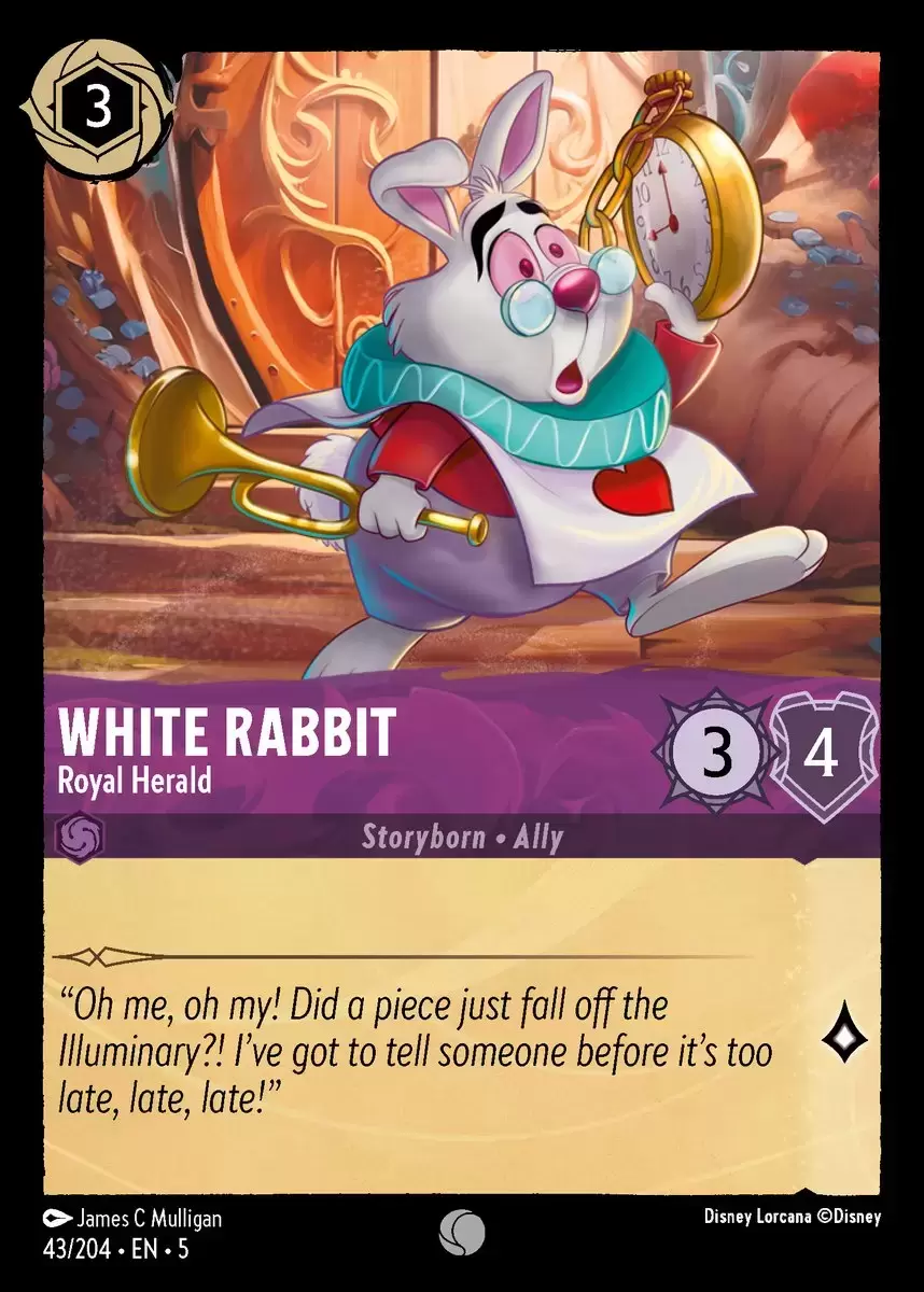 Shimmering Skies - White Rabbit - Royal Herald