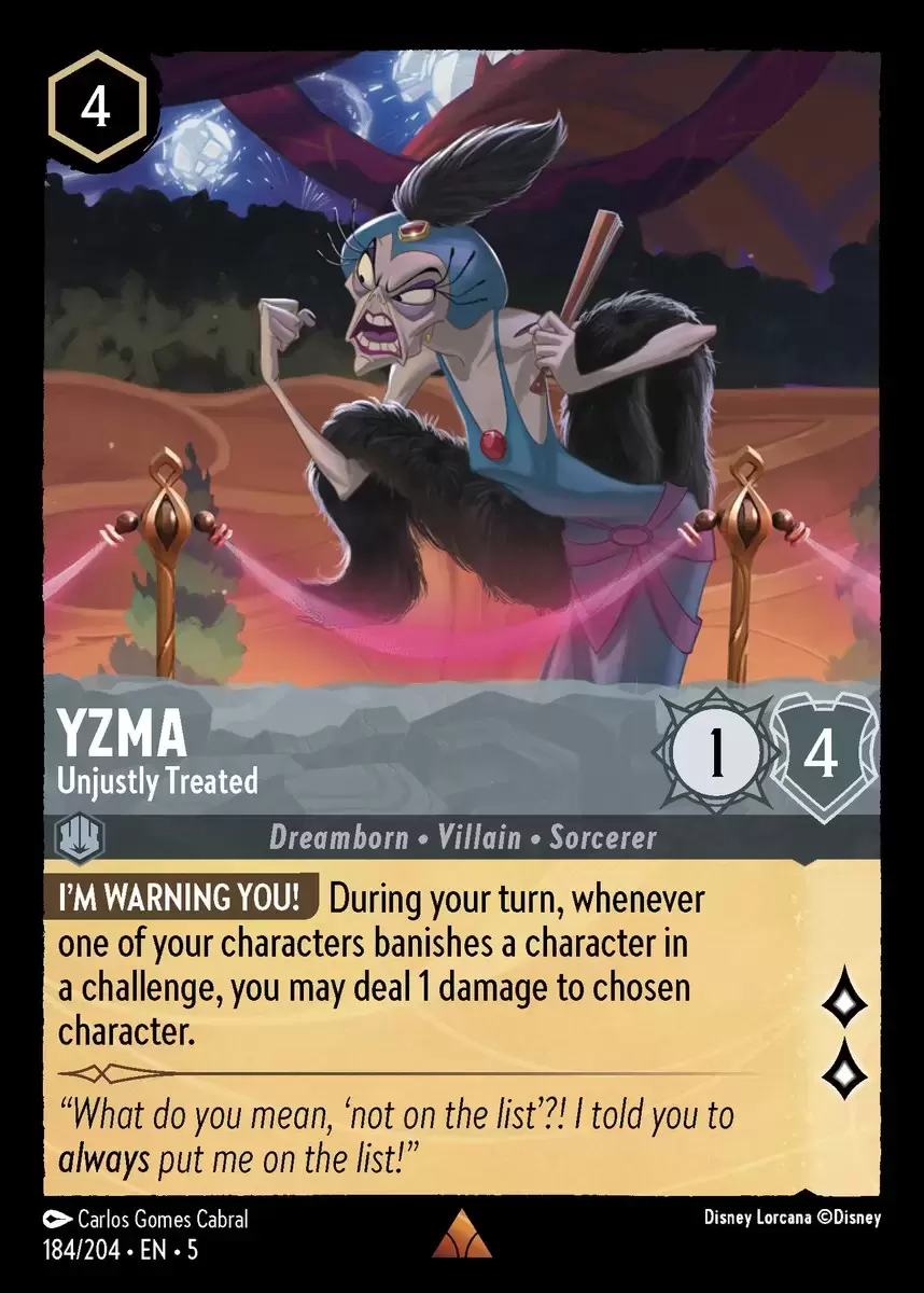 Shimmering Skies - Yzma - Unjustly Treated