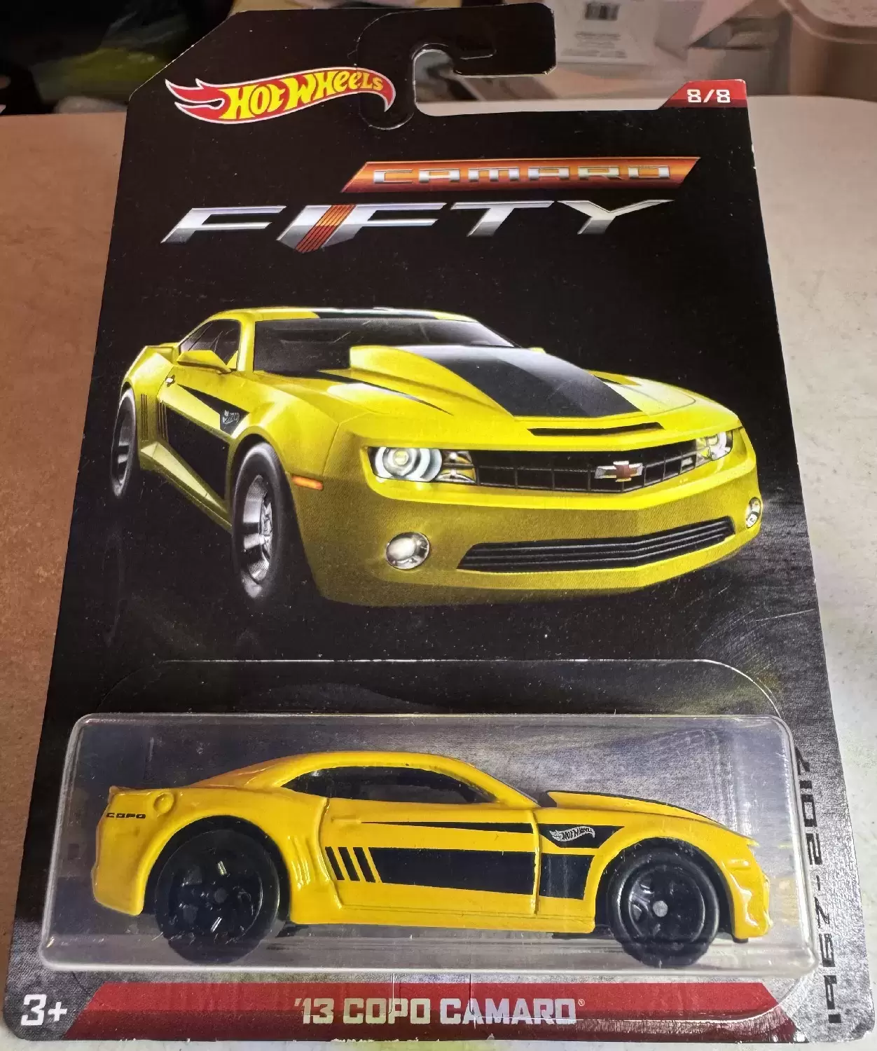 Mainline Hot Wheels - Hot Wheels Camaro Fifty Serries 2016 - ‘13 Copo Camaro (8/8)