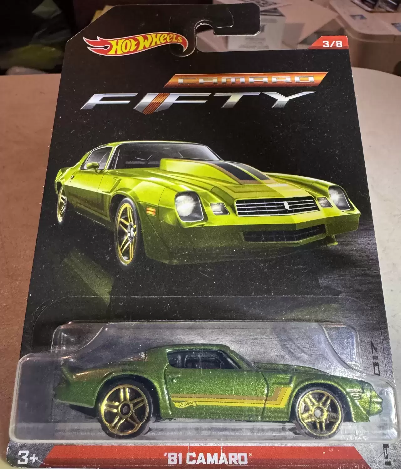 Mainline Hot Wheels - Hot Wheels Camaro Fifty Serries 2016 - ‘81 Camaro (3/8)