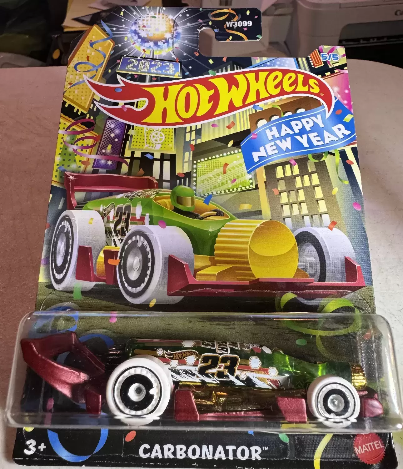 Mainline Hot Wheels - Hot Wheels Happy Holidays 2021 - Carbonator (5/5)