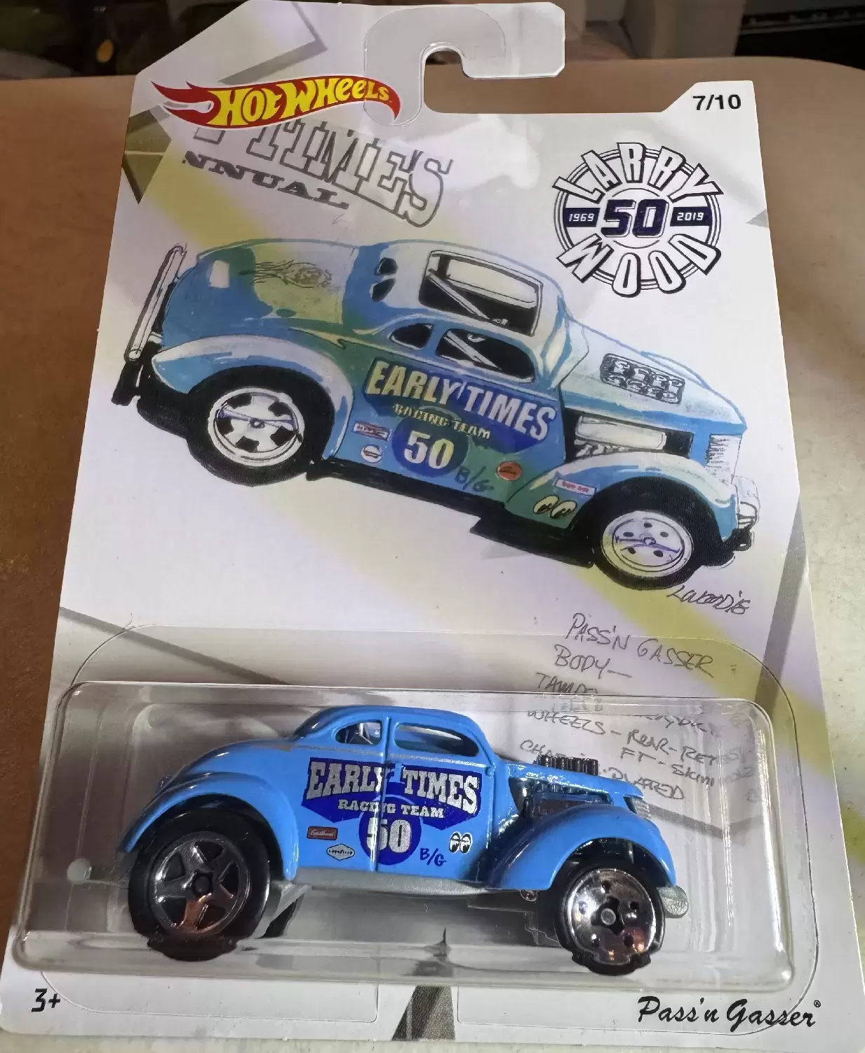 Hot Wheels Classiques - Larry Wood 50th Anniversary series - Pass ‘n Gasser’ (7/10)