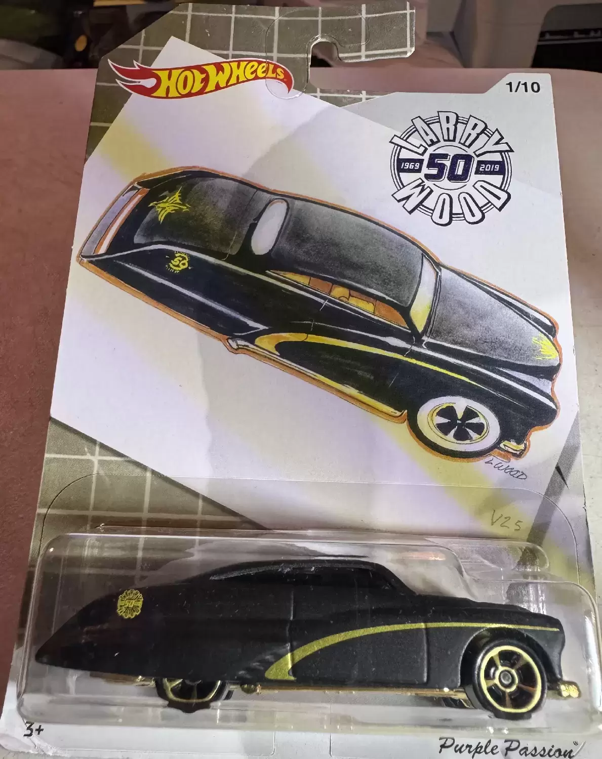 Hot Wheels Classiques - Larry Wood 50th Anniversary series - Purple Passion (1/10)