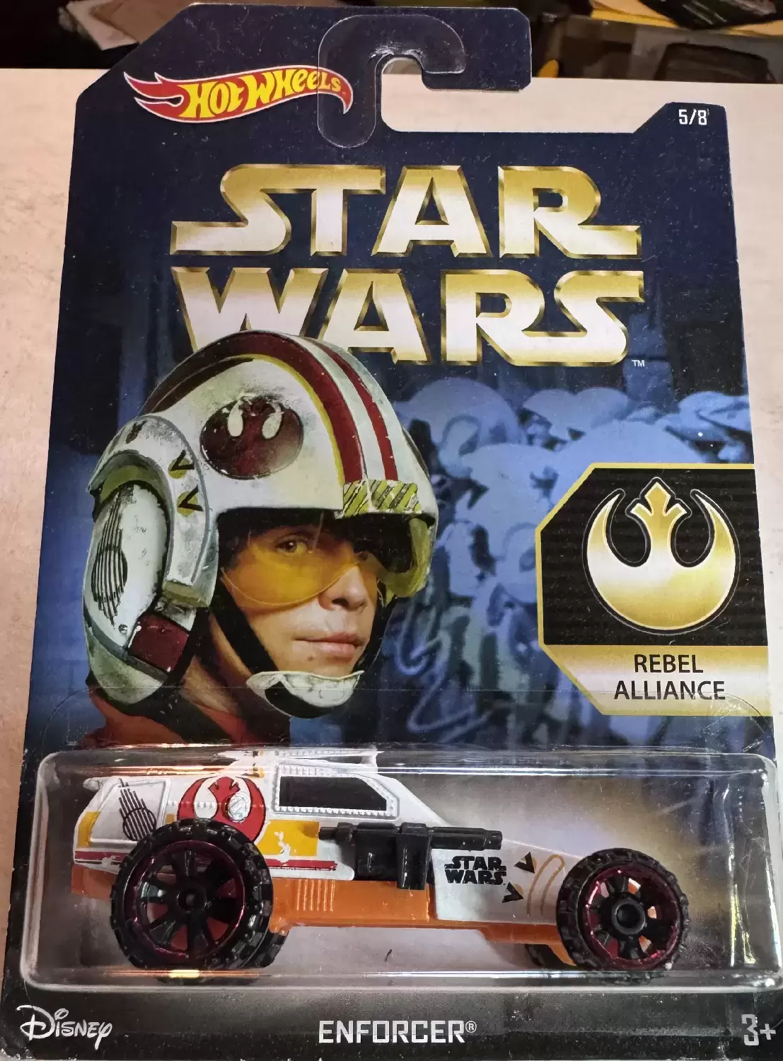 Mainline Hot Wheels - Hot Wheels - Star Wars 2015 - Rebel Alliance - Enforcer (5/6)