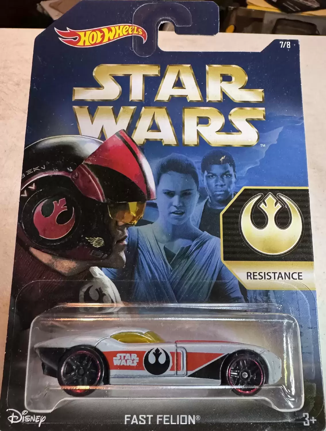 Mainline Hot Wheels - Hot Wheels - Star Wars 2015 - Resistance - Fast Felon (7/8)