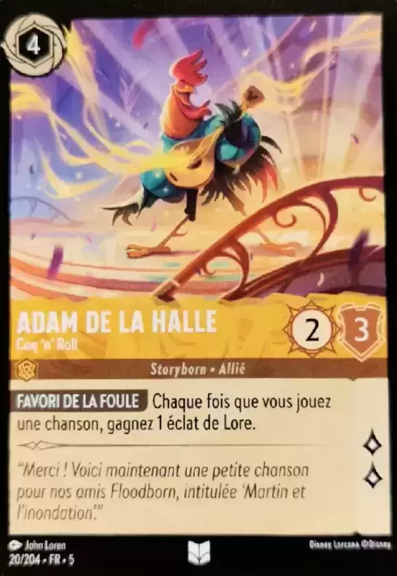 Ciel Scintillant - Chapitre 5 - Adam De La Halle - Coq\'N\'Roll