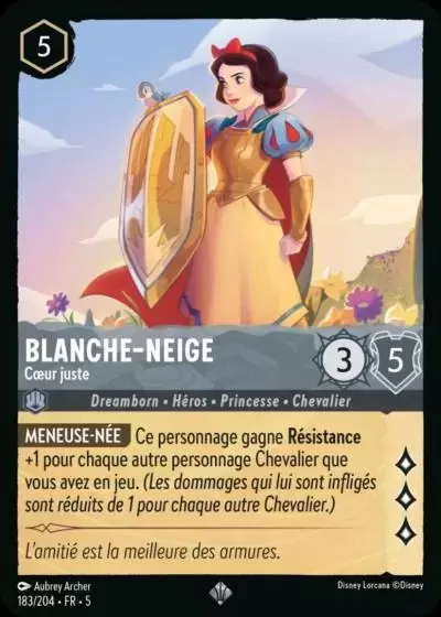 Ciel Scintillant - Chapitre 5 - Blanche-Neige - Coeur Juste