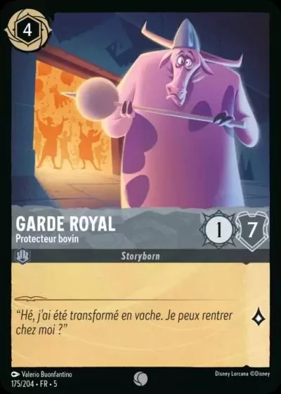Ciel Scintillant - Chapitre 5 - Garde Royal - Protecteur Bovin