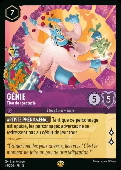 Ciel Scintillant - Chapitre 5 - Génie - Le Clou du Spectacle