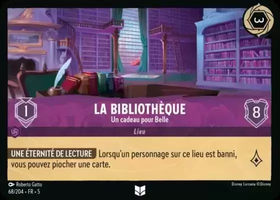 Ciel Scintillant - Chapitre 5 - La Bibliothèque - Un Cadeau Pour Belle