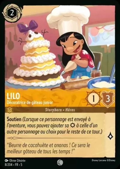 Ciel Scintillant - Chapitre 5 - Lilo - Décoratrice de gâteau Junior