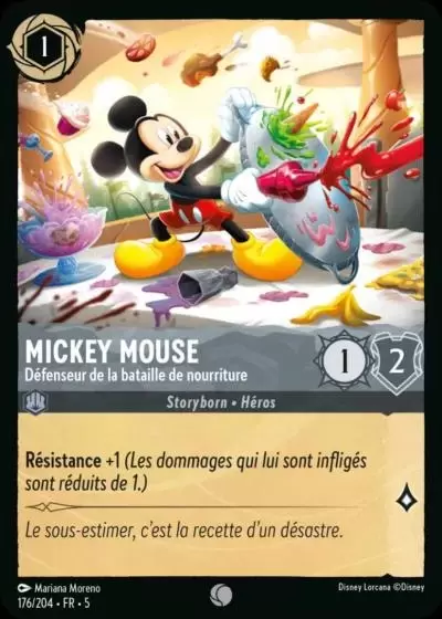 Ciel Scintillant - Chapitre 5 - Mickey Mouse - Défenseur de la Bataille de Nourriture