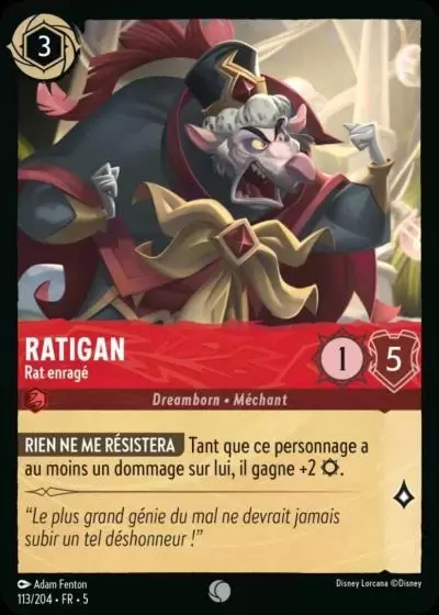 Ciel Scintillant - Chapitre 5 - Ratigan - Rat Enragé