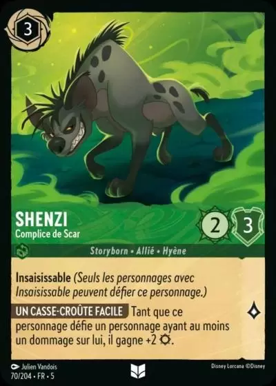 Ciel Scintillant - Chapitre 5 - Shenzi - Complice de Scar