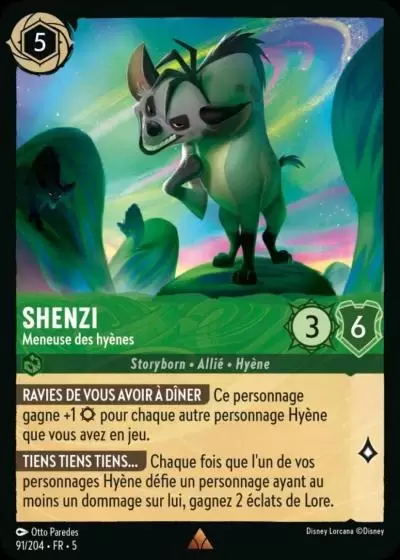 Ciel Scintillant - Chapitre 5 - Shenzi - Meneuse des Hyènes