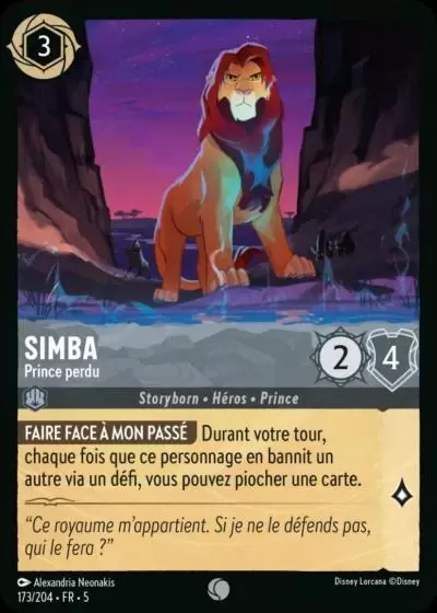 Ciel Scintillant - Chapitre 5 - Simba - Prince Perdu