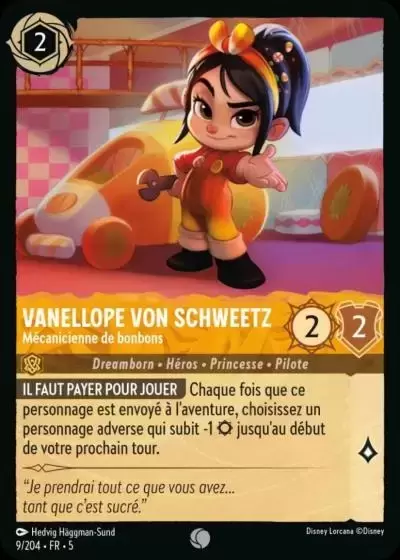 Ciel Scintillant - Chapitre 5 - Vanellope Von Schweetz - Mécanicienne de Bonbons