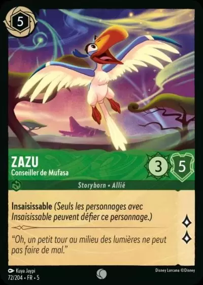 Ciel Scintillant - Chapitre 5 - Zazu - Conseiller de Mufasa