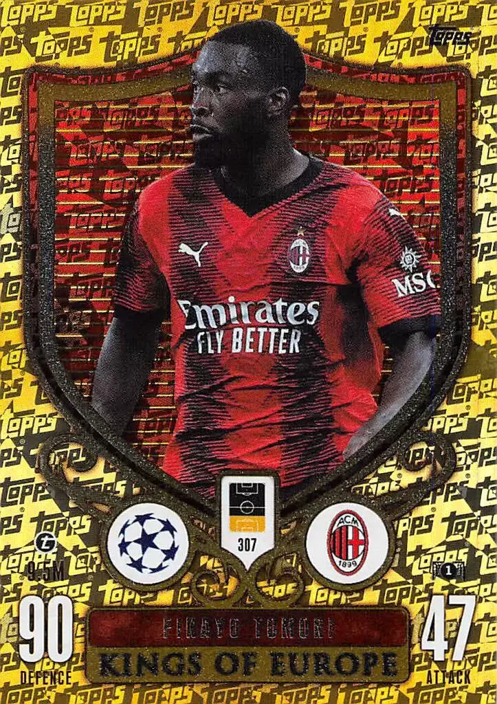Match Attax Extra: UEFA Champions League 2023/24 - Fikayo Tomori