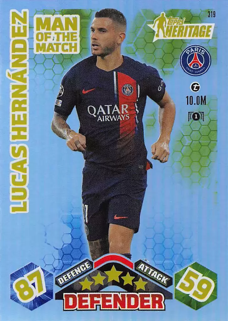 Match Attax Extra: UEFA Champions League 2023/24 - Lucas Hernández