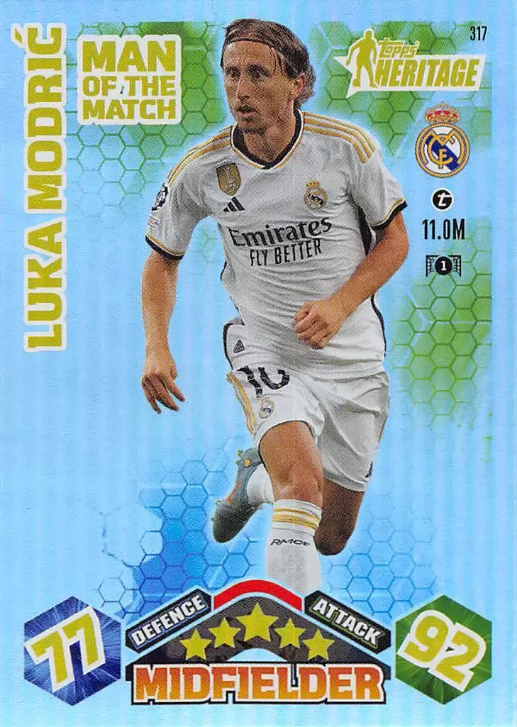 Match Attax Extra: UEFA Champions League 2023/24 - Luka Modrić