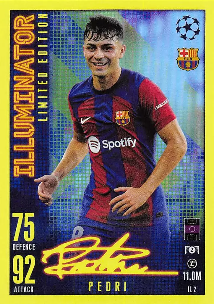 Match Attax Extra: UEFA Champions League 2023/24 - Pedri