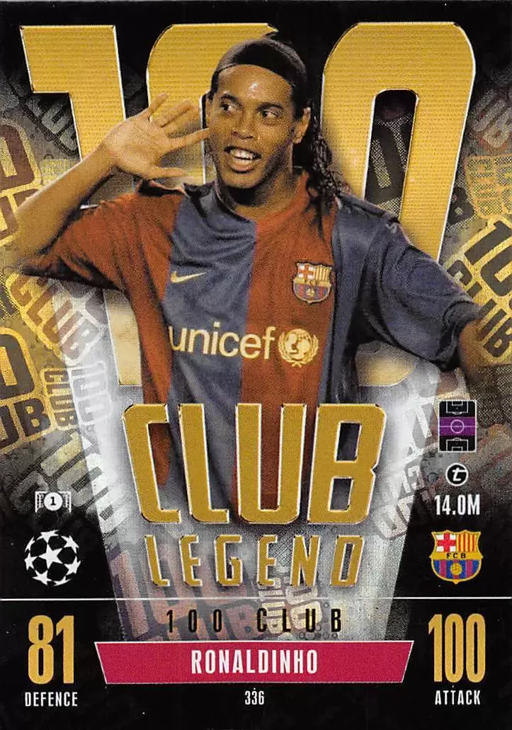 Match Attax Extra: UEFA Champions League 2023/24 - Ronaldinho