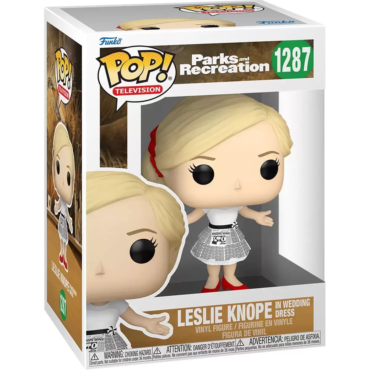 POP! Television - Parks And Recreation - Leslie Knope In Wedding Dress