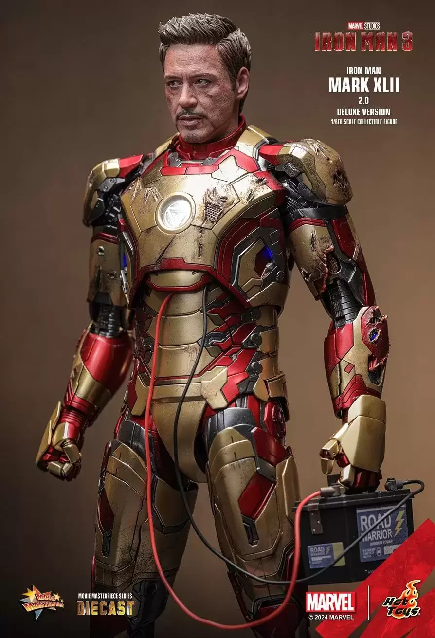 Movie Masterpiece Series - Iron Man 3 - Iron Man Mark XLII 2.0 (Deluxe Edition)