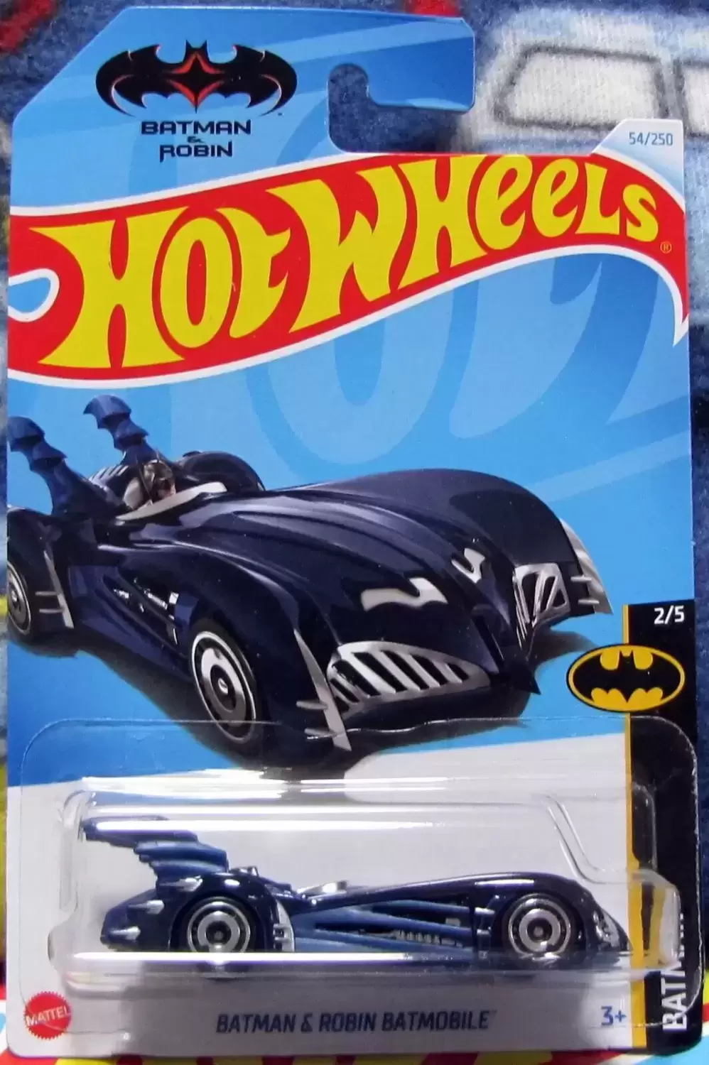 Mainline Hot Wheels - Batman & Robin Batmobile