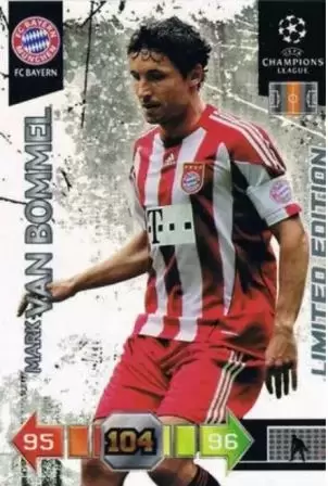 Adrenalyn XL - UEFA Champions League 2010-2011 - Mark van Bommel - FC Bayern Munchen - Limited edition