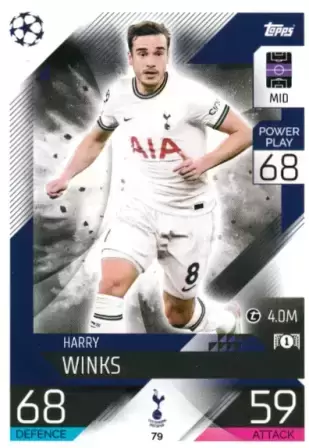 Match Attax UEFA Champions League 2022/2023 - Harry Winks - Tottenham Hotspur