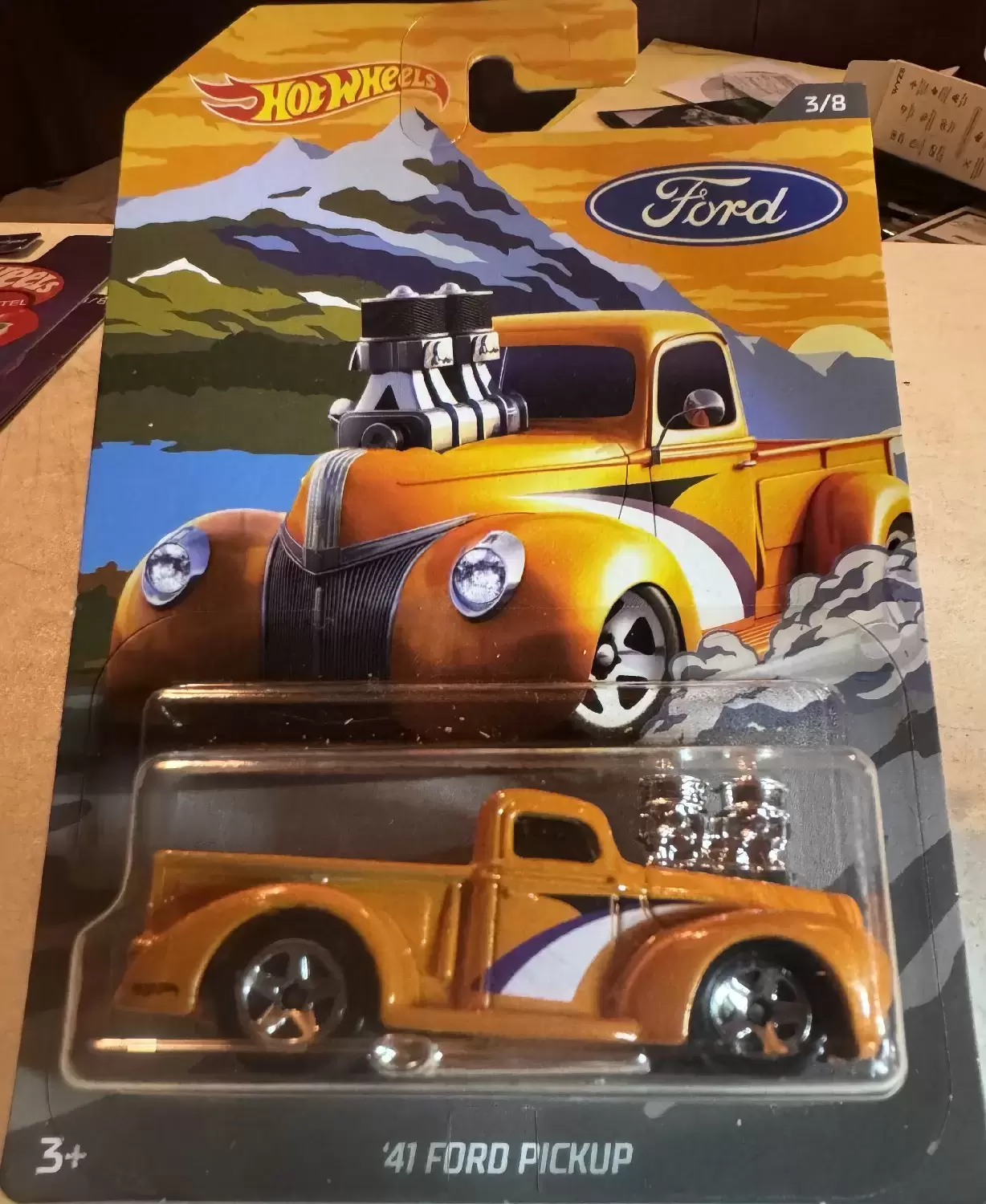 Mainline Hot Wheels - Hot Wheels Ford Truck Series 2018 - ‘41 Ford Pickup (3/8)