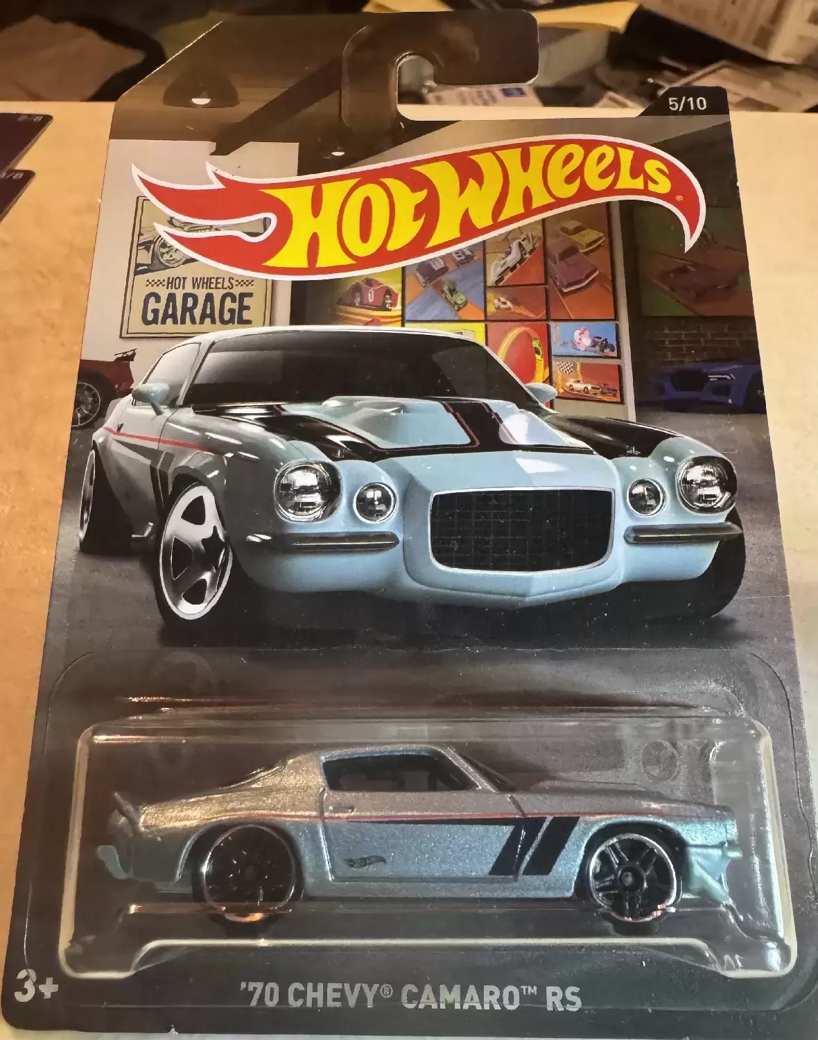 Mainline Hot Wheels - Hot Wheels Garage 2016 - ‘70 Chevy Camaro RS (5/10)