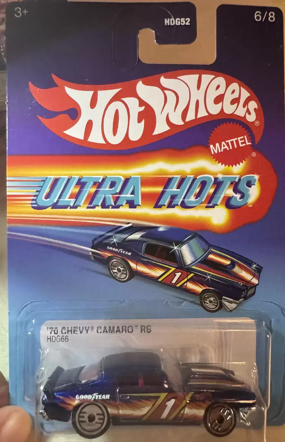 Mainline Hot Wheels - Hot Wheels Ultra Hots 2021 - ‘70 Chevy Camaro RS (6/8)