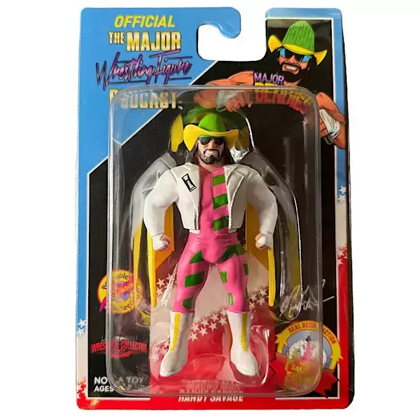 Major Bendies - Macho Man Randy Savage (Exclusive - White & Pink)