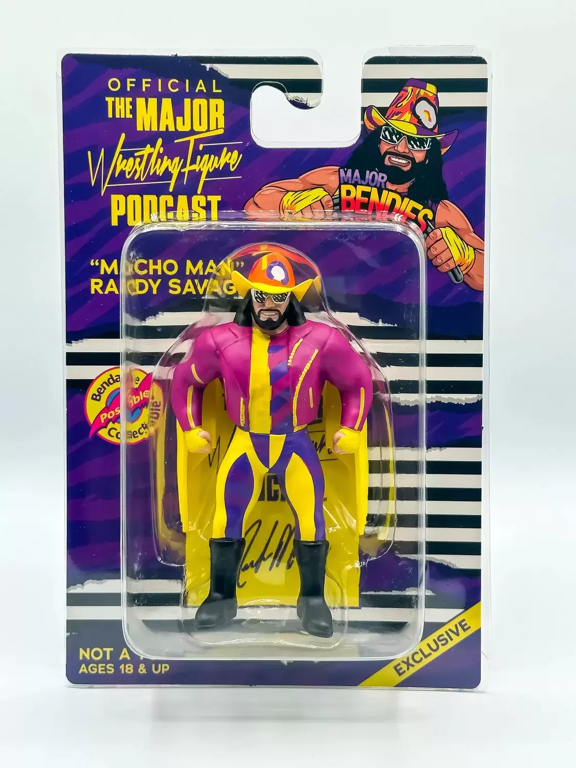 Major Bendies - Macho Man Randy Savage (Exclusive - Purple)