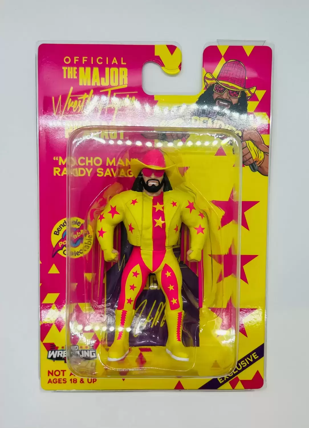 Major Bendies - Macho Man Randy Savage (Exclusive - Yellow)