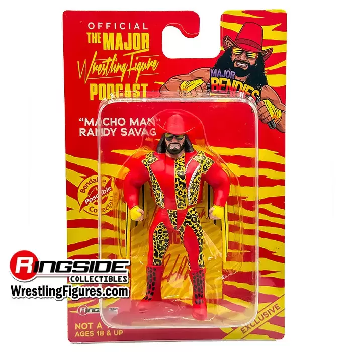 Major Bendies - Macho Man Randy Savage (Exclusive - Red)