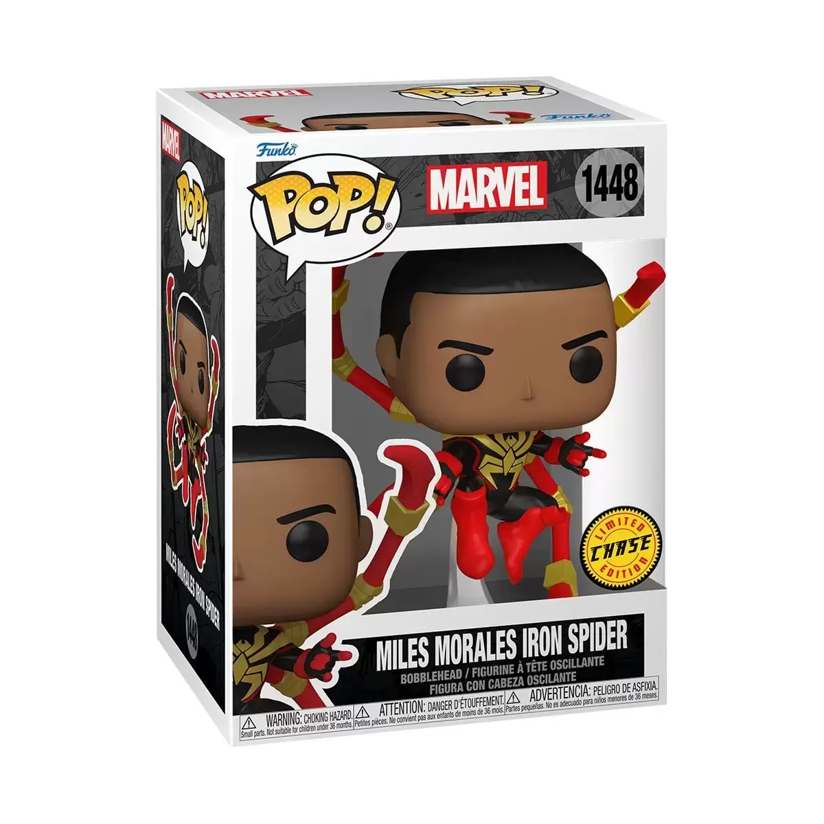 POP! MARVEL - Marvel - Miles Morales Iron Spider Chase